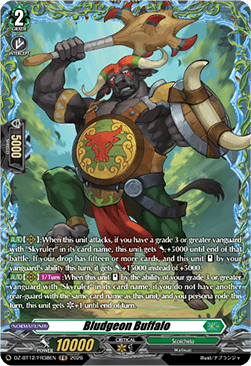 Bludgeon Buffalo  (V.2 - Frame Rare) - Chasm of Lost Souls (Frame Rare) [DZ-BT12-FR38]