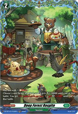 Deep Forest Respite  (V.2 - Frame Rare) - Chasm of Lost Souls (Frame Rare) [DZ-BT12-FR39]