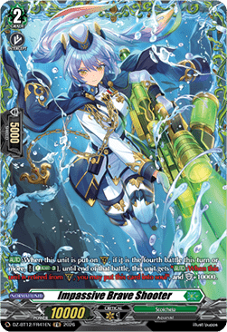 Impassive Brave Shooter  (V.2 - Frame Rare) - Chasm of Lost Souls (Frame Rare) [DZ-BT12-FR41]