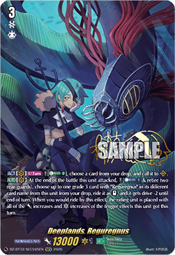 Deeplands, Reguregnus  (V.3 - Secret Rare) - Chasm of Lost Souls (Secret Rare) [DZ-BT12-SECV05]