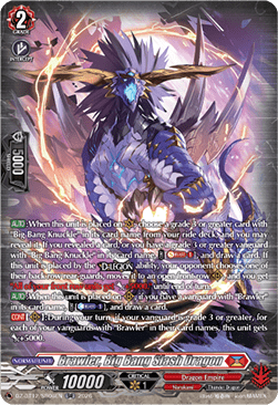 Brawler, Big Bang Slash Dragon  (V.4 - Silver Rare) - Chasm of Lost Souls (Silver Rare) [DZ-BT12-SR06]
