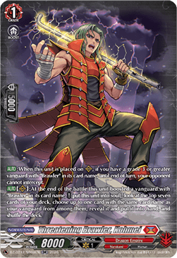 Threatening Brawler, Kohmei  (V.3 - Silver Rare) - Chasm of Lost Souls (Silver Rare) [DZ-BT12-SR08]