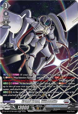 Grand Arms, Silhouette  (V.4 - Silver Rare) - Chasm of Lost Souls (Silver Rare) [DZ-BT12-SR16]