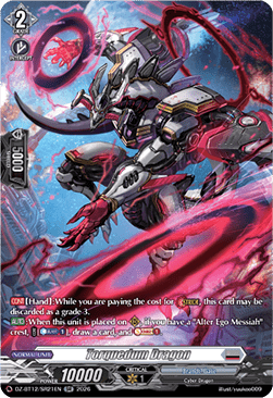 Torquedum Dragon  (V.3 - Silver Rare) - Chasm of Lost Souls (Silver Rare) [DZ-BT12-SR21]