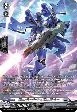 Blue Deathster, Klar Zielen  (V.3 - Silver Rare) - Chasm of Lost Souls (Silver Rare) [DZ-BT12-SR22]