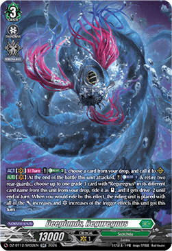 Deeplands, Reguregnus  (V.4 - Silver Rare) - Chasm of Lost Souls (Silver Rare) [DZ-BT12-SR32]