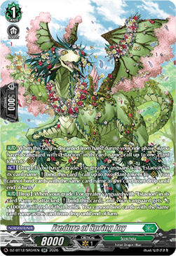 Fredure of Spring Joy  (V.3 - Silver Rare) - Chasm of Lost Souls (Silver Rare) [DZ-BT12-SR34]