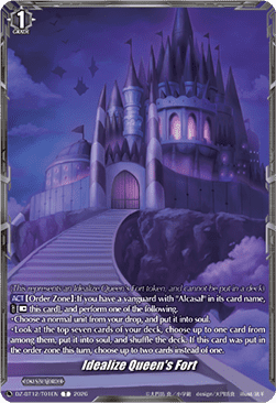 Idealize Queen's Fort - Chasm of Lost Souls (Token) [DZ-BT12-T01]