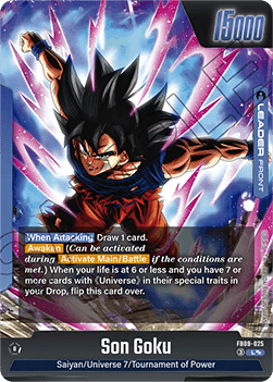 Son Goku // Son Goku (FB09-025)  (V.3 - God Rare) - Dual Evolution [Fusion World] (God Rare) [FB09-025]