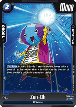 Zen-Oh (FB09-030) - Dual Evolution [Fusion World] (Rare) [FB09-030]