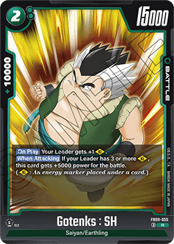 Gotenks : SH (FB09-055)  (V.1 - Rare) - Dual Evolution [Fusion World] (Rare) [FB09-055]