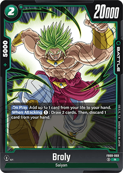 Broly (FB09-069) - Dual Evolution [Fusion World] (Rare) [FB09-069]