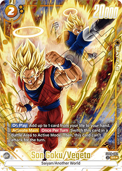 Son Goku/Vegeta (FB09-082)  (V.2 - Alternate Art) - Dual Evolution [Fusion World] (Alternate Art) [FB09-082]
