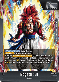 Gogeta : GT // Gogeta : GT (FB09-097)  (V.1 - Leader) - Dual Evolution [Fusion World] (Leader) [FB09-097]