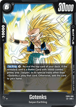 Gotenks (FB09-098) - Dual Evolution [Fusion World] (Rare) [FB09-098]