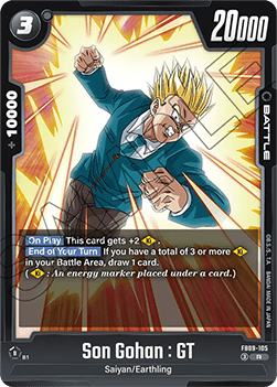 Son Gohan : GT (FB09-105)  (V.1 - Rare) - Dual Evolution [Fusion World] (Rare) [FB09-105]