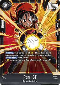 Pan : GT (FB09-112)  (V.1 - Super Rare) - Dual Evolution [Fusion World] (Super Rare) [FB09-112]