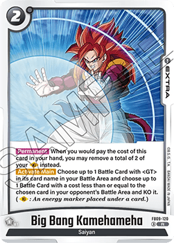 Big Bang Kamehameha (FB09-120) - Dual Evolution [Fusion World] (Rare) [FB09-120]