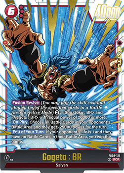 Gogeta : BR (FB09-121)  (V.1 - Secret Rare) - Dual Evolution [Fusion World] (Secret Rare) [FB09-121]