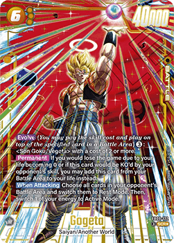 Gogeta (FB09-122)  (V.2 - Alternate Art) - Dual Evolution [Fusion World] (Alternate Art) [FB09-122]