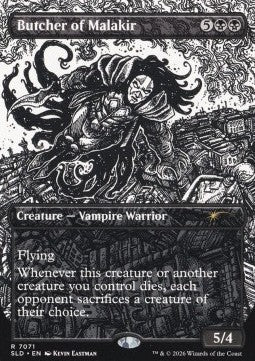 Butcher of Malakir (V.1) - Secret Lair Drop Series (Rare) [SLD-7071]