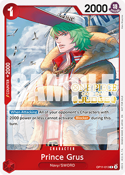 Prince Grus (OP11-013) (V.1) - Unnumbered Promos (Rare) [UP-OP11-013]