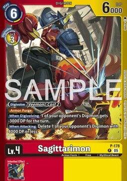 Sagittarimon (P-178) - Premium Bandai Products (Alternative Art) [PB-XX-P-178]