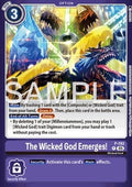 The Wicked God Emerges! (P-193) - Premium Bandai Products (Alternative Art) [PB-XX-P-193]