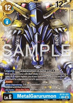 MetalGarurumon (BT15-101) (V.2)