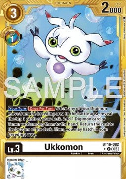 Ukkomon (BT16-082) (V.2) - Digimon Generation (Alternative Art) [AD-01-BT16-082]