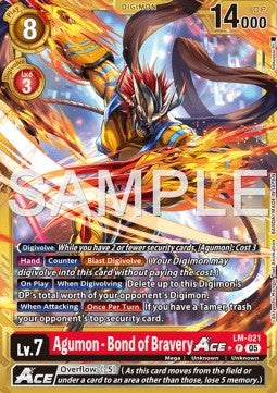 Agumon - Bond of Bravery Ace (LM-021) (V.2)