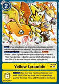 Yellow Scramble (LM-029) - Digimon Generation (Alternative Art) [AD-01-LM-029]