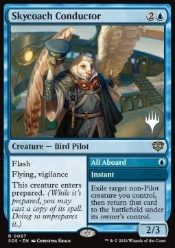 Skycoach Conductor // All Aboard - Secrets of Strixhaven: Promos (Rare) [PSOS-67]