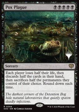Pox Plague - Secrets of Strixhaven: Promos (Rare) [PSOS-94]