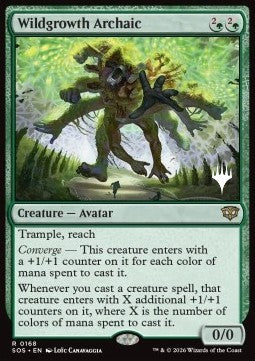 Wildgrowth Archaic - Secrets of Strixhaven: Promos (Rare) [PSOS-168]