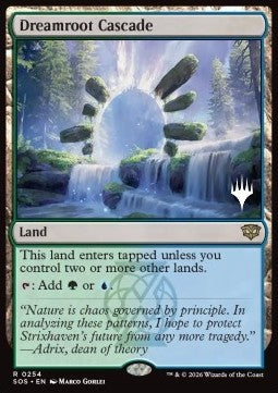 Dreamroot Cascade - Secrets of Strixhaven: Promos (Rare) [PSOS-254]