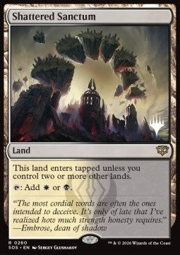 Shattered Sanctum - Secrets of Strixhaven: Promos (Rare) [PSOS-260]