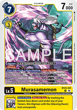 Murasamemon (BT25-041) - Dual Revolution (Rare) [BT-25-041]