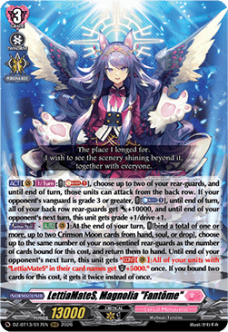 LettiaMateS, Magnolia "Fantôme"  (V.1 - Triple Rare) - Parallactic Clash (Triple Rare) [DZ-BT13-017]