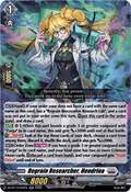Regrain Researcher, Hendrina  (V.1 - Double Rare) - Parallactic Clash (Double Rare) [DZ-BT13-042]