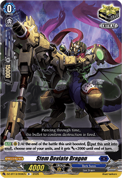 Stem Deviate Dragon - Parallactic Clash (Rare) [DZ-BT13-059]