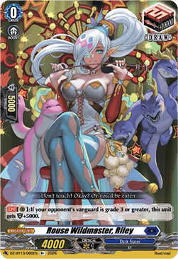 Rouse Wildmaster, Riley - Parallactic Clash (Rare) [DZ-BT13-060]