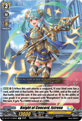 Knight of Concord, Istrena  (V.1 - Rare) - Parallactic Clash (Rare) [DZ-BT13-089]