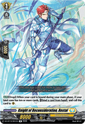 Knight of Reconsideration, Restal  (V.1 - Rare) - Parallactic Clash (Rare) [DZ-BT13-091]