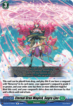 Eternal Gran Magick, Segre Ljos  (V.1 - Rare) - Parallactic Clash (Rare) [DZ-BT13-098]