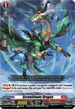 Serenitivane Dragon - Parallactic Clash (Common) [DZ-BT13-108]