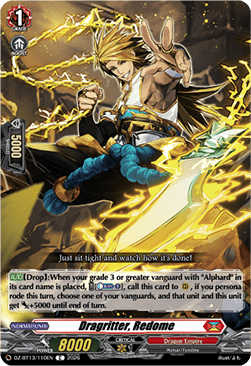 Dragritter, Redome - Parallactic Clash (Common) [DZ-BT13-110]