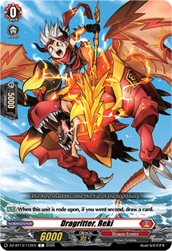 Dragritter, Reki - Parallactic Clash (Common) [DZ-BT13-112]