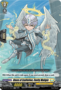 Omen of Exultation, Cavity Maligia - Parallactic Clash (Common) [DZ-BT13-135]
