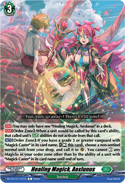 Healing Magick, Aexlunus - Parallactic Clash (Common) [DZ-BT13-141]